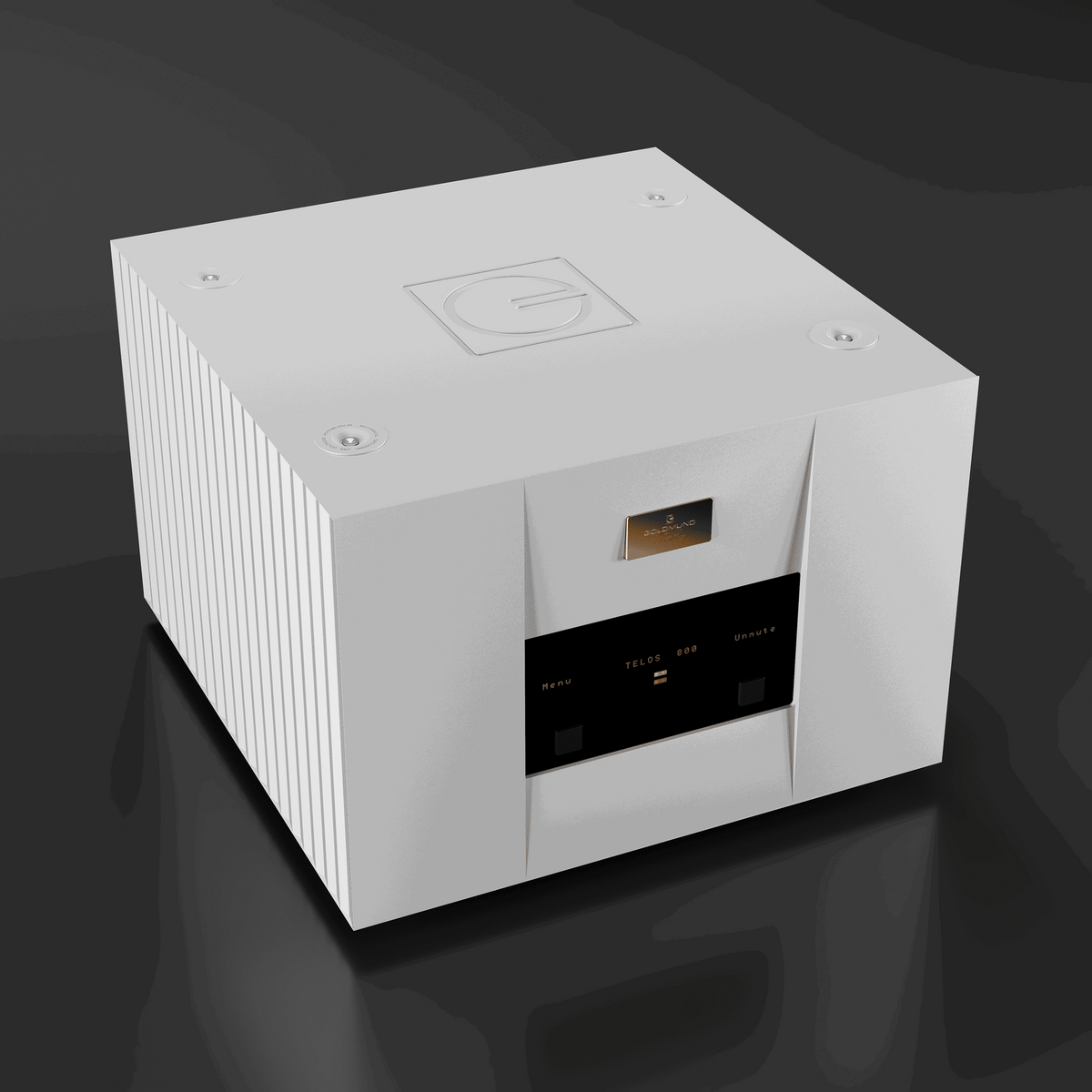 Goldmund Telos 800 High-End Stereo Power Amplifier – AudioVision