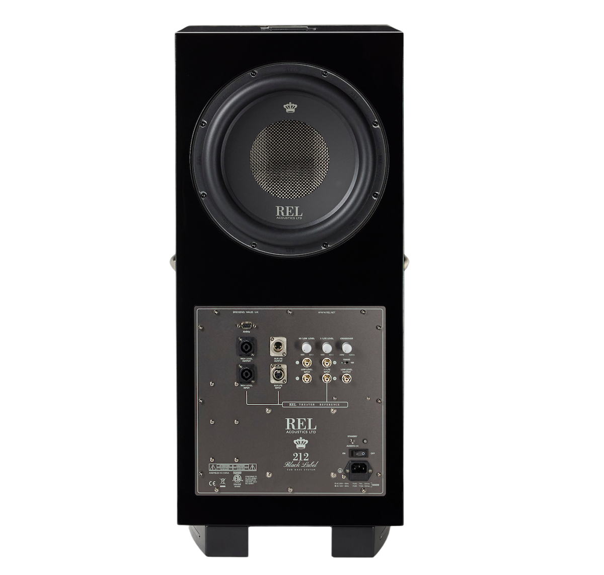 REL Acoustics 212 Black Label Subwoofer