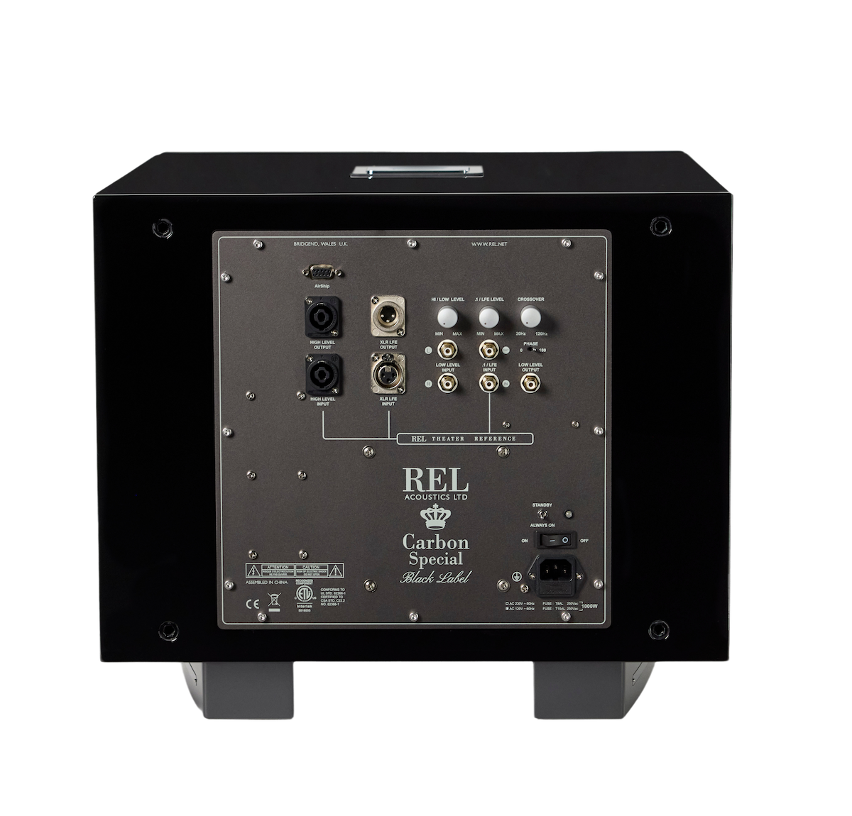 REL Acoustics Carbon Special Black Label Subwoofer