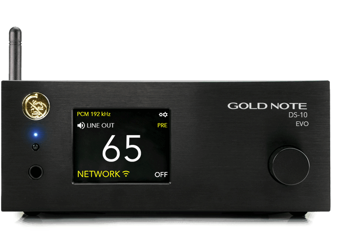 Gold Note DS-10 EVO Streamer and DAC/Preamplifier (2023 MODEL) (available for demo)