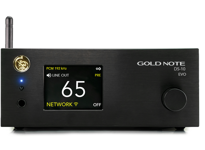 Gold Note DS-10 EVO Streamer and DAC/Preamplifier (2023 MODEL) (available for demo)
