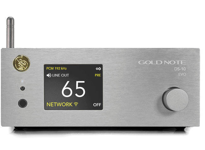 Gold Note DS-10 EVO Streamer and DAC/Preamplifier (2023 MODEL) (available for demo)