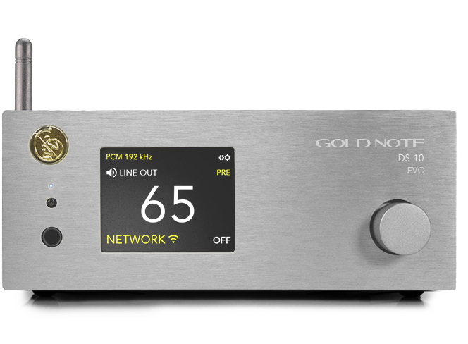 Gold Note DS-10 EVO Streamer and DAC/Preamplifier (2023 MODEL) (available for demo)
