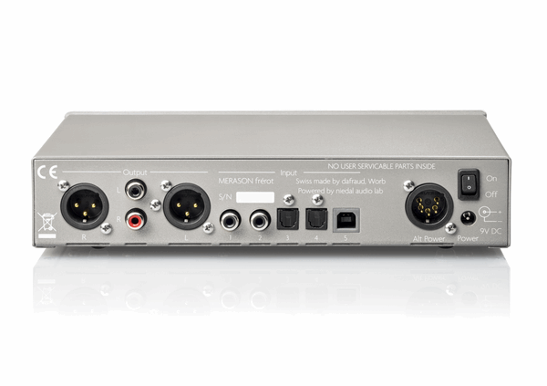 Merason Frérot DAC & Merason POW1 Power Supply (FLOOR SAMPLE) (available to demo)