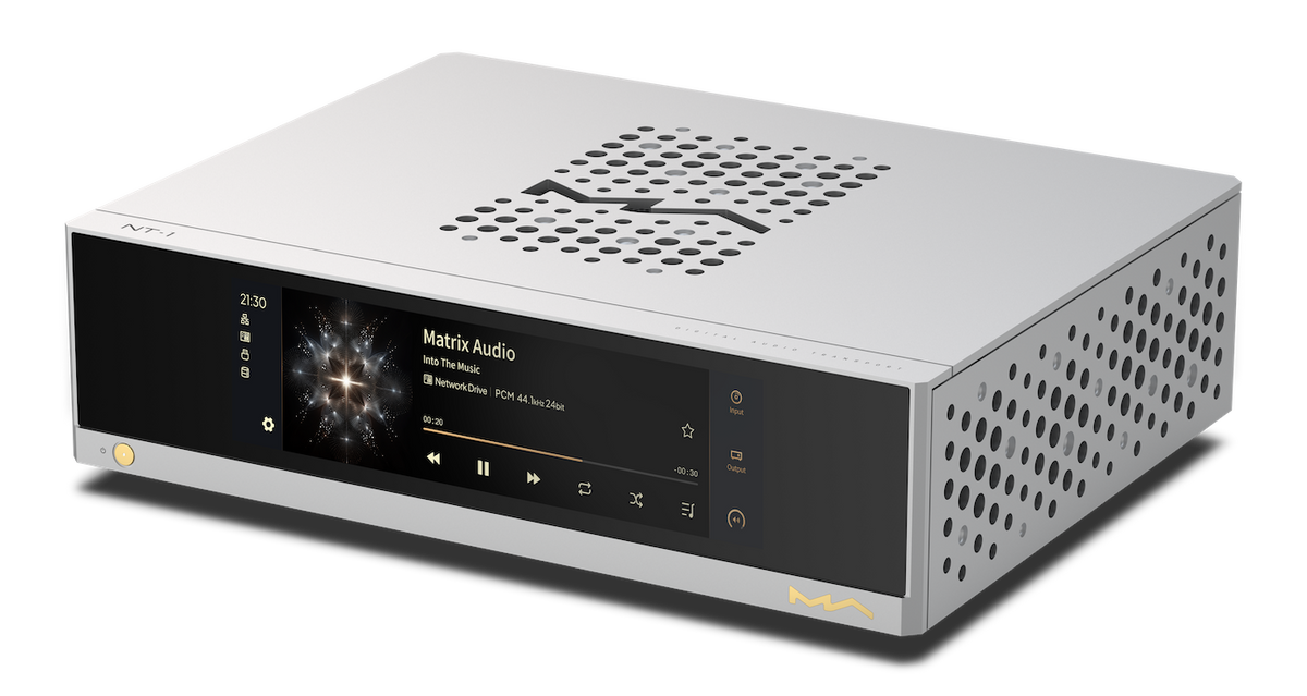 Matrix Audio NT-1 Reference Digital Audio Transport – AudioVision San ...