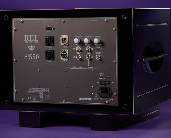 REL Acoustics S/550 Subwoofer (available to demo)