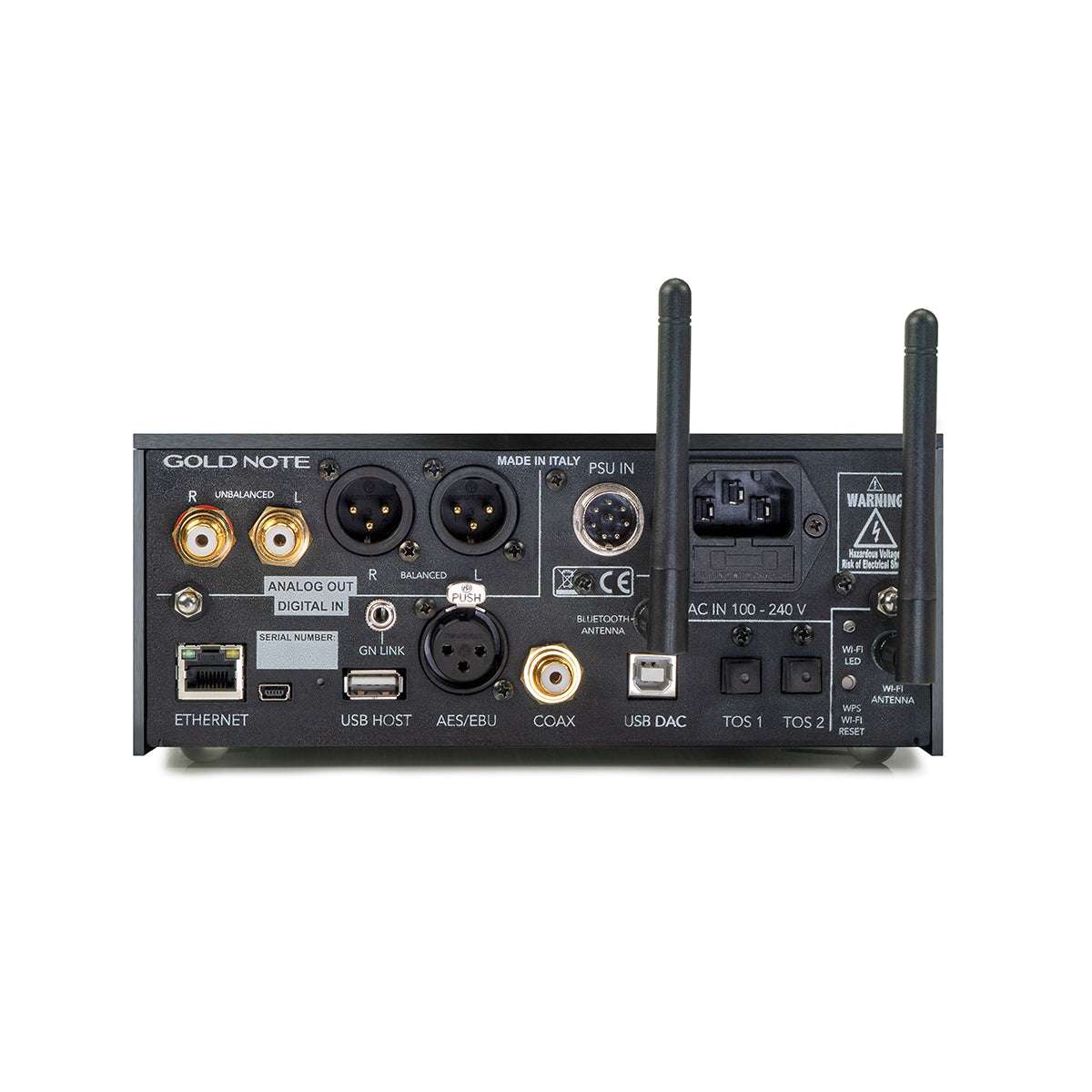 Gold Note DS-10 Streamer and DAC/Preamplifier (available for demo) (STOCK SALE)