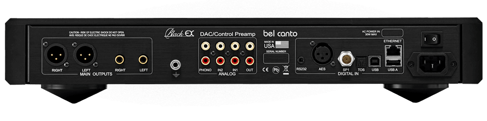 Bel Canto Black EX Control Preamp/DAC