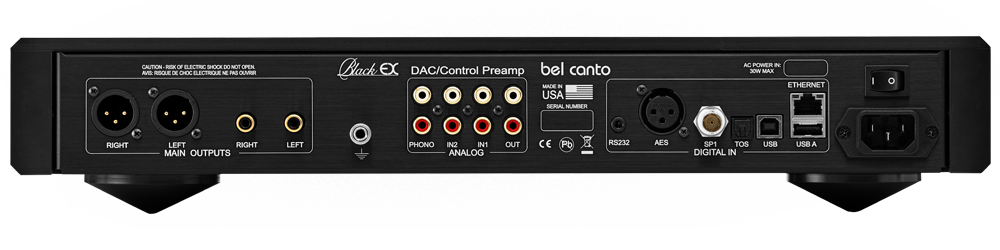 Bel Canto Black EX Control Preamp/DAC