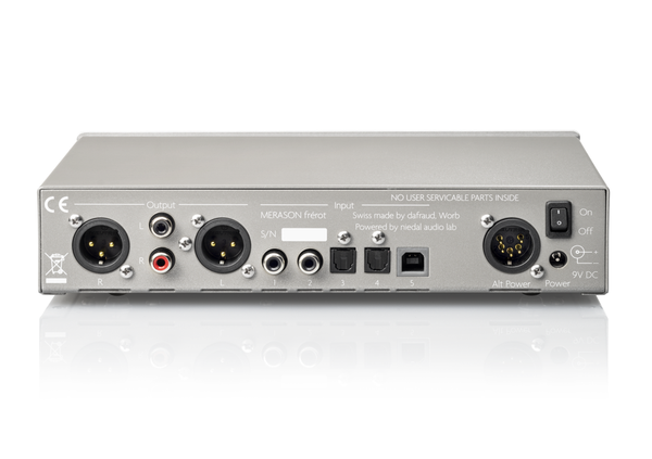 Merason Frérot DAC & Merason POW1 Power Supply (FLOOR SAMPLE) (available to demo)